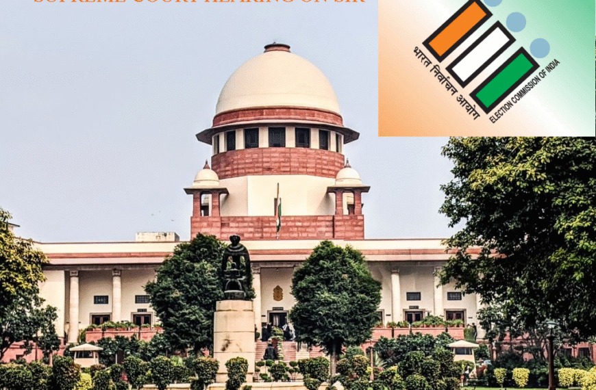 📰 SC में SIR विवाद: सुनवाई जारी, ECI&hellip;